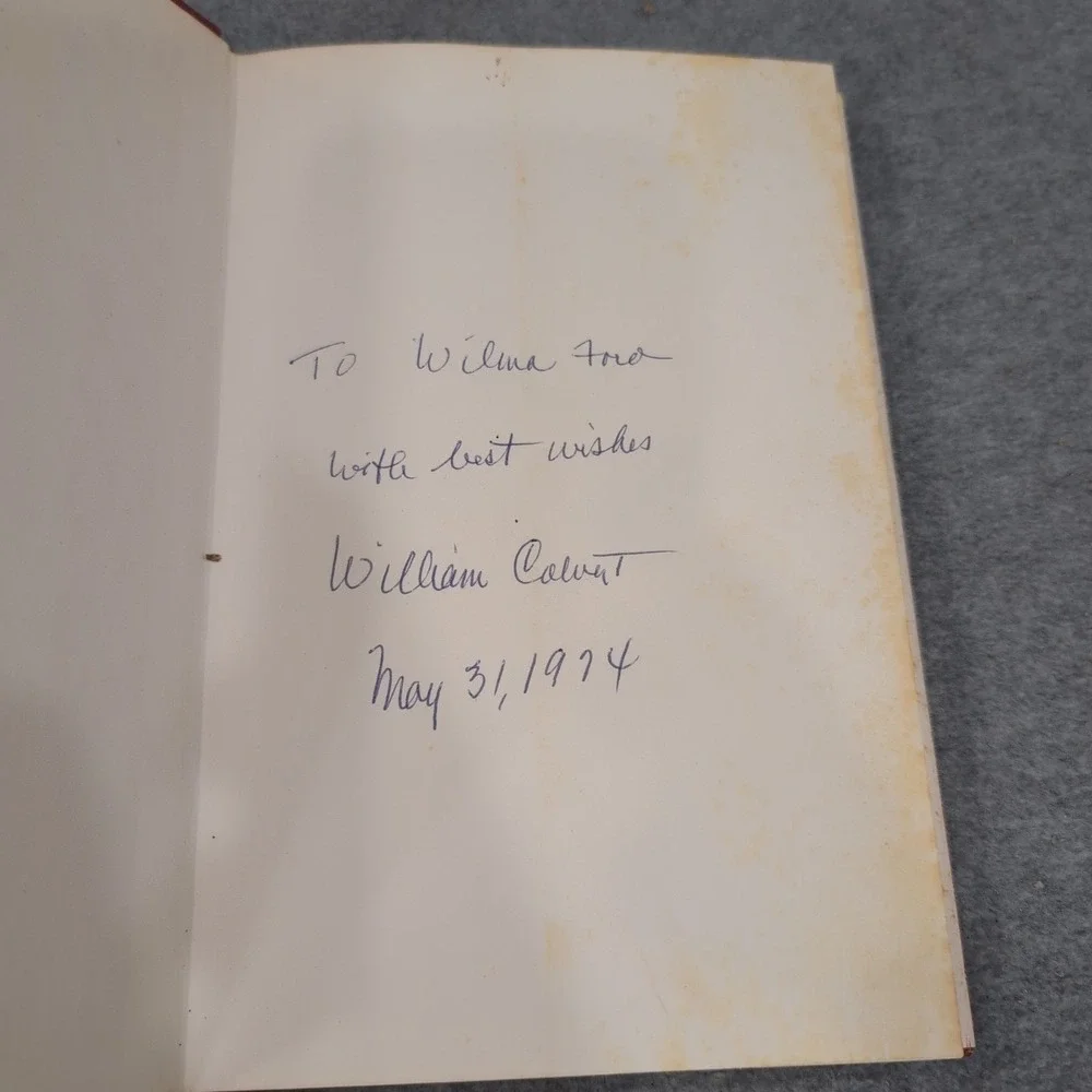 Saul by William J Calvert Jr Signed Inscribed Hardcover‎ Southern Fiction 1974